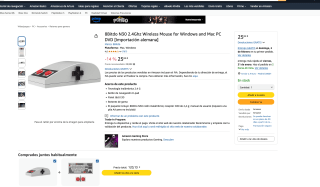 8Bitdo N30 2.4Ghz Wireless mouse por solo 25,82€