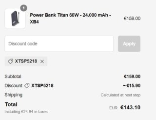 Xtorm kortingscode voor 10% korting op alles