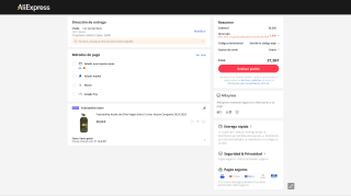 Aceite de oliva virgen extra Fuenteoliva 5 litros por 27,26€