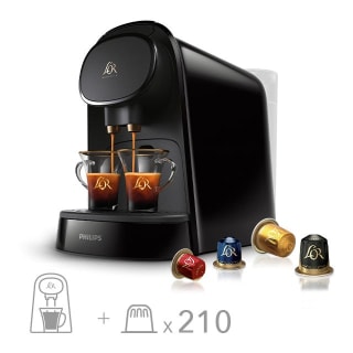 Cafetera L'OR BARISTA + 210 cápsulas por 89€