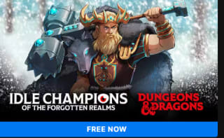 Idle Champions of the Forgotten Realms gratis bij Epic Games