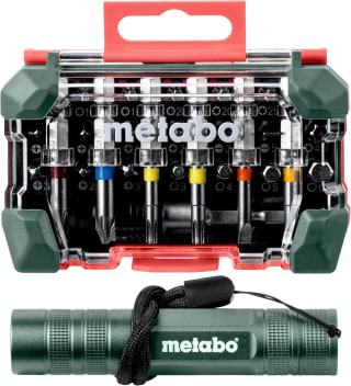 Metabo 626721000 29-delig Bit-Box "SP" incl. zaklamp voor €14,17 bij Amazon