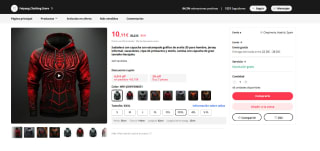 Sudadera Spiderman por solo 11,01€