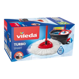 VILEDA Turbo Smart set de limpieza con fregona completa + cubo con escurridor por 22,42€
