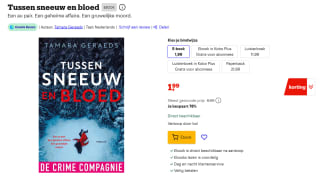 Tussen sneeuw en bloed (Tamara Geraeds) E-book voor €1,99 bij Bol