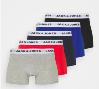 Pack x5 Boxer Jack and Jones por 16.92€