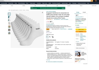 6 Pares de Calcetines Gogogoal Algodon running por solo 8,49€