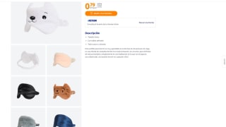 Antifaz para dormir varios modelos por 0,79€ (tiendas físicas)