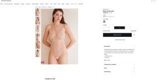 Women'secret Body encaje nude por solo 6,99€