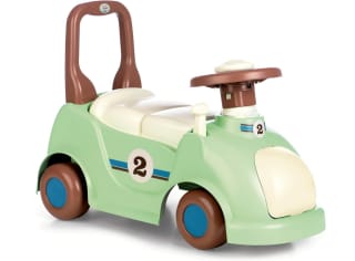 Correpasillos Chicos Sport Vintage Bebe 1 año con volante y asa para empujar con cajón guarda objetos por solo 22,99€