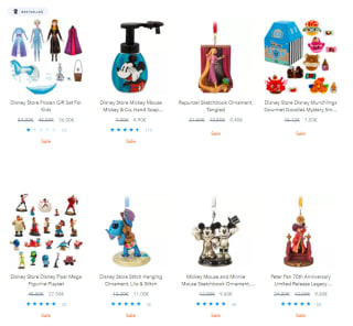 10% extra korting op de sale bij ShopDisney