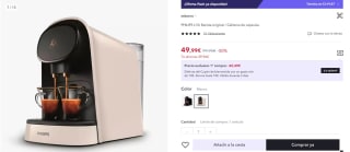 L’Or Barista original / Cafetera de cápsulas Philips `por 37,99€