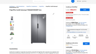 Frigorífico Combi Samsung RS66A8100S9/EF Inox 652L por solo 806,65€
