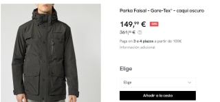 Parka para Hombre Trangoworld Faisal - Gore-Tex® por 149.99€