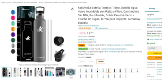 Botella termica 1L KollyKolla POR 12.59€