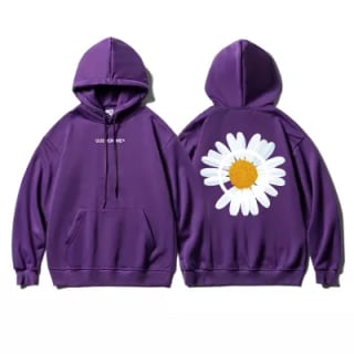 Sudadera con capucha estampada por 9,90€ varios colores a elegir
