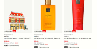 Tot 30% korting op geselecteerde Rituals, incl. de adventskalender 2023 bij Zalando
