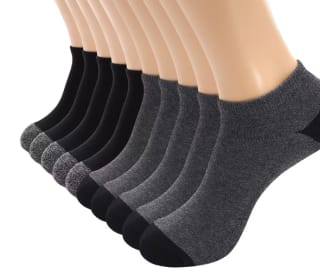 10 Paar Monfoot Lage Enkelsokken voor €16,95 bij iBood