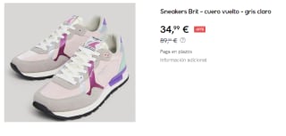 Zapatillas de Mujer Pepe Jeans Brit por 34.99€