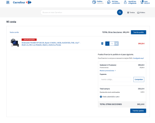 HP 255 G9 Ryzen 3 5425U 16GB 512GB SSD FHD 15,6'' 39,62 cm W11 con Maletín Ratón y Antivirus Panda por 339,15€