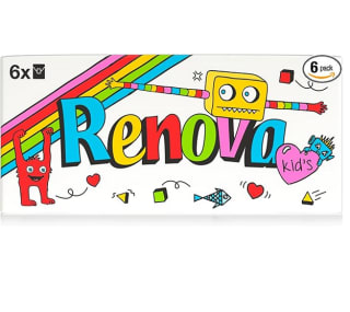 2 Renova Pañuelos de bolsillo Kids Compacto 6 paquetitos por solo 1,42€