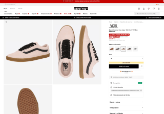 Zapatillas VANS Old Skool Lowpro Cuero por solo 31,74€