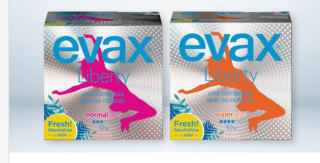 -30% DTO en compresas evax Liberty