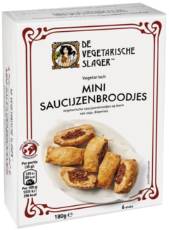 6 pakken Vegetarische Mini Empanada's-Saucijzenbroodjes en/of Kipleckere Nuggets180g voor €4 bij Butlon