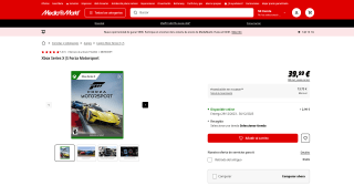 Forza Motorsport Xbox por 39,99€