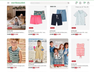 15% descuento extra desde Verbaudet