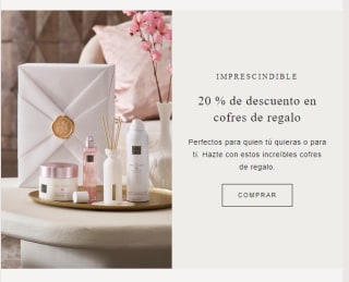 -20 % de descuento en cofres de regalo
