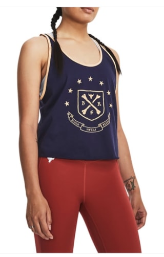 Camiseta sin mangas de Mujer Under Armour Pjt Rck Q3 Arena por 16€