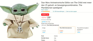 Star Wars The Mandalorian - The Child Yoda - voor €29,91 bij Amazon