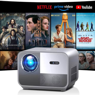 Proyector 4K VGKE Auto Focus/Keystone 700 ANSI Lúmene WiFi 6 Bluetooth por tan solo 149,49€