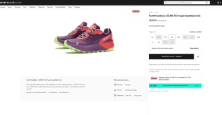 Zapatillas Scott Kinabalu 3 GORE-TEX trail Mujer por solo 59,99€