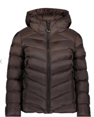 Superdry bruine gewatteerde damesjas voor €35,99