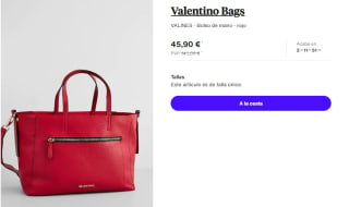 Bolso de Mano Valentino Bags VALINES por 45.9€