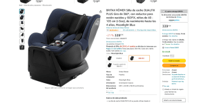 Silla BRITAX RÖMER de coche DUALFIX PLUS Giro de 360° por solo 339,15€