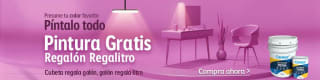 Pintura Gratis con Comex + 10% de Cashback