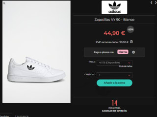 Rebajas hasta 65% descuento Adidas ropa y calzado grandes ofertas