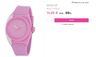 Reloj para Mujer Dunlop por 14.95€