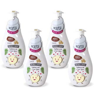 4 Unidades Jabón The Fruit Company 26300012 de manos espuma Mousse Coco 250ml por solo 7,16€