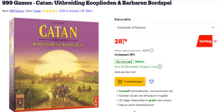 999 Games - Catan: Uitbreiding Kooplieden & Barbaren Bordspel voor €28,79 bij Bo;