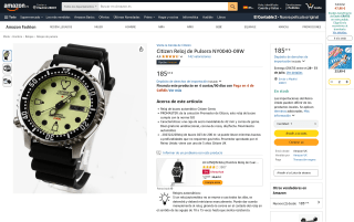 Citizen NY0040-09W por 185,37€