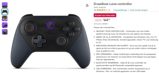 Amazon Luna controller voor €44,99 bij Amazon