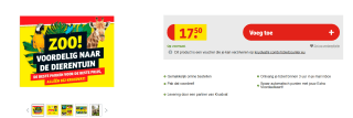 Kruidvat dierentuin voucher voor €17,50 (o.a. Blijdorp)