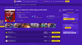 Juego Spiderman 2 PS5 por solo 8,40€