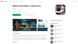 Metro Simulator trenes Pro Gratis Android