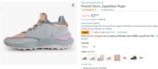 Zapatillas Munich Doro por 51.75€