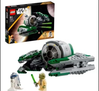 LEGO 75360 Star Wars Caza Estelar Jedi de Yoda por 17,51€.